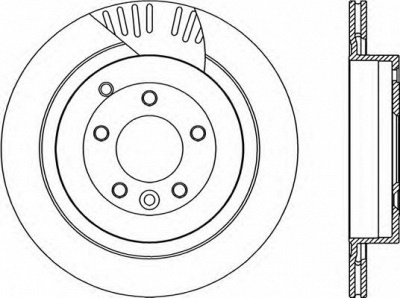 OPEN PARTS bdr225720 -  Тормозной диск